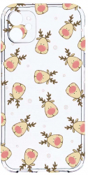 Husa Bestcase comp cu Apple iPhone 12 Mini Xmas 2MM Soft Silicon prot cam T 349 