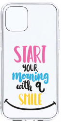 Husa Bestcase comp cu Samsung Galaxy A22 5G Smile At Morning 2MM Soft Silicon prot cam T 47 