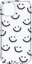 Husa Bestcase comp cu Apple iPhone 12 Pro Smiley 2MM Soft Silicon prot cam T 1056 