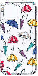 Husa Bestcase comp cu Apple iPhone 12 Umbrella 2MM Soft Silicon prot cam T 159 