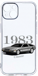 Husa Bestcase comp cu Apple iPhone 14 Classic Car 2MM Soft Silicon prot cam T 813 