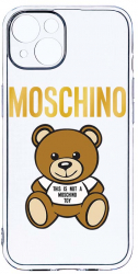 Husa Bestcase comp cu Apple iPhone 14 Plus Its Not a Moschino Bear 2MM Soft Silicon prot cam T 880 