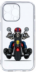 Husa Bestcase comp cu Apple iPhone 14 Pro Biker 2MM Soft Silicon prot cam T 822 