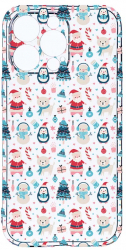 Husa Bestcase comp cu Apple iPhone 14 Pro Christmas Ornaments 2MM Soft Silicon prot cam T 876 