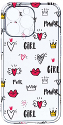 Husa Bestcase comp cu Apple iPhone 14 Pro Max Girl Power 2MM Soft Silicon prot cam T 249 
