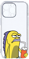 Husa Bestcase comp cu Apple iPhone 14 Pro Meme 2MM Soft Silicon prot cam T 652 