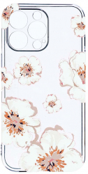 Husa Bestcase comp cu Apple iPhone 14 Pro Max Pastel Colors - Flowers 2MM Soft Silicon prot cam T 499 