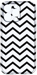 Husa Bestcase comp cu Apple iPhone 13 Pro Zebra Line 2MM Soft Silicon prot cam T 52 