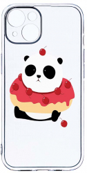 Husa Bestcase comp cu Apple iPhone 13 Sweet Panda 2MM Soft Silicon prot cam T 585 