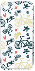 Husa Bestcase comp cu Apple iPhone SE 3 Bike Love 2MM Soft Silicon prot cam T 781 