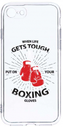 Husa Bestcase comp cu Apple iPhone SE 3 Boxing 2MM Soft Silicon prot cam T 816 