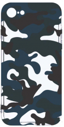 Husa Bestcase comp cu Apple iPhone SE 2 Camouflage 2MM Soft Silicon prot cam T 789 