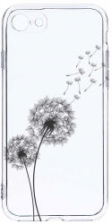 Husa Bestcase comp cu Apple iPhone SE 3 Dandelion 2MM Soft Silicon prot cam T 22 