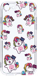 Husa Bestcase comp cu Apple iPhone SE 3 Fat Unicorn 2MM Soft Silicon prot cam T 80 