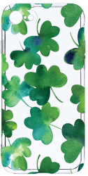 Husa Bestcase comp cu Apple iPhone SE 2 Green leaf 2MM Soft Silicon prot cam T 697 