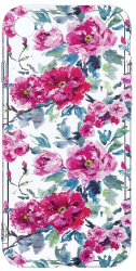 Husa Bestcase comp cu Apple iPhone SE 2 Pastel Colors Collection Flowers 2MM Soft Silicon prot cam T 507 