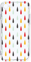 Husa Bestcase comp cu Apple iPhone SE 3 Raindrop 2MM Soft Silicon prot cam T 160 