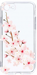 Husa Bestcase comp cu Apple iPhone SE 3 Spring Flower 2MM Soft Silicon prot cam T 62 