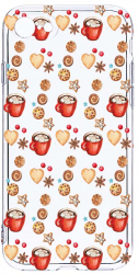 Husa Bestcase comp cu Apple iPhone SE 3 Xmas 2MM Soft Silicon prot cam T 343 
