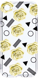 Husa Bestcase comp cu Apple iPhone SE 3 Yellow Rose 2MM Soft Silicon prot cam T 137 