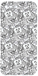Husa Bestcase comp cu Apple iPhone 8 Plus / iPhone 7 Plus Helloween 2MM Soft Silicon prot cam T 122 