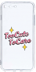 Husa Bestcase comp cu Apple iPhone 8 Plus / iPhone 7 Plus Too Cute 2MM Soft Silicon prot cam T 488 