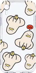 Husa Bestcase comp cu Apple iPhone XR Duck Pattern 2MM Soft Silicon prot cam T 1015 