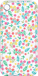 Husa Bestcase comp cu Apple iPhone XR Flower Pattern 2MM Soft Silicon prot cam T 954 