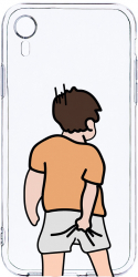 Husa Bestcase comp cu Apple iPhone XR Scratching 2MM Soft Silicon prot cam T 972 
