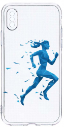 Husa Bestcase comp cu Apple iPhone XS / iPhone X Running 2MM Soft Silicon prot cam T 777 