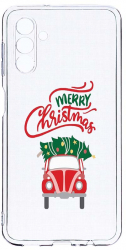 Husa Bestcase comp cu Samsung Galaxy A04s Merry Xmas 2MM Soft Silicon prot cam T 357 