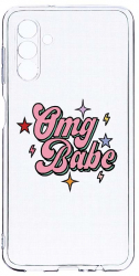 Husa Bestcase comp cu Samsung Galaxy A13 5G OMG Babe 2MM Soft Silicon prot cam T 487 