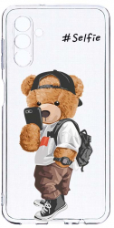 Husa Bestcase comp cu Samsung Galaxy A13 5G Selfie Teddy Bear 2MM Soft Silicon prot cam T 925 