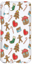 Husa Bestcase comp cu Samsung Galaxy A04s Xmas 2MM Soft Silicon prot cam T 353 