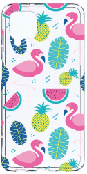 Husa Bestcase comp cu Samsung Galaxy A12 / Galaxy M12 / Galaxy F12 Flamingo 2MM Soft Silicon prot cam T 91 