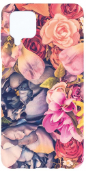 Husa Bestcase comp cu Samsung Galaxy A12 / Galaxy M12 / Galaxy F12 Floral 2MM Soft Silicon prot cam T 5 