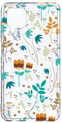 Husa Bestcase comp cu Samsung Galaxy A12 / Galaxy M12 / Galaxy F12 Spring Flowers 2MM Soft Silicon prot cam T 28 