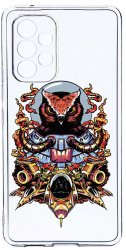 Husa Bestcase comp cu Samsung Galaxy A33 5G Astronaut Owl 2MM Soft Silicon prot cam T 817 
