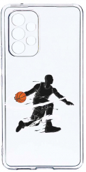 Husa Bestcase comp cu Samsung Galaxy A13 4G Basketball 2MM Soft Silicon prot cam T 791 