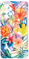 Husa Bestcase comp cu Samsung Galaxy A53 5G Bopical Flowers 2MM Soft Silicon prot cam T 498 