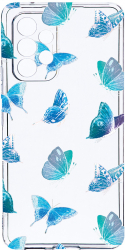 Husa Bestcase comp cu Samsung Galaxy A23 4G / Galaxy A23 5G Butterfly Pattern 2MM Soft Silicon prot cam T 1012