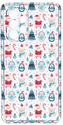 Husa Bestcase comp cu Samsung Galaxy A33 5G Christmas Ornaments 2MM Soft Silicon prot cam T 876 
