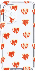 Husa Bestcase comp cu Samsung Galaxy A23 4G / Galaxy A23 5G Cute Love Pattern 2MM Soft Silicon prot cam T 936 