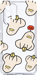 Husa Bestcase comp cu Samsung Galaxy A52s 5G Duck Pattern 2MM Soft Silicon prot cam T 1015 