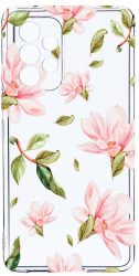 Husa Bestcase comp cu Samsung Galaxy A13 4G Flowers Collection 2MM Soft Silicon prot cam T 496 
