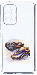 Husa Bestcase comp cu Samsung Galaxy A23 4G / Galaxy A23 5G Football Shoes 2MM Soft Silicon prot cam T 799 