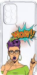 Husa Bestcase comp cu Samsung Galaxy A52s 5G Girl Boss 2MM Soft Silicon prot cam T 1010 