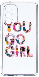 Husa Bestcase comp cu Samsung Galaxy A13 4G Girl Power 2MM Soft Silicon prot cam T 250 