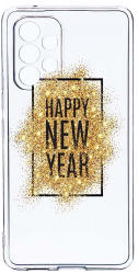 Husa Bestcase comp cu Samsung Galaxy A52s 5G Happy New Year 2MM Soft Silicon prot cam T 355 