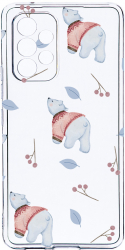 Husa Bestcase comp cu Samsung Galaxy A23 4G / Galaxy A23 5G Ice Bear Pattern 2MM Soft Silicon prot cam T 969 